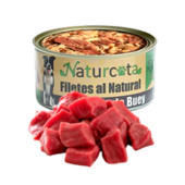 Консервирана кучешка храна Naturcota Filetes al Natural Beef с парченца прясно Говеждо месо